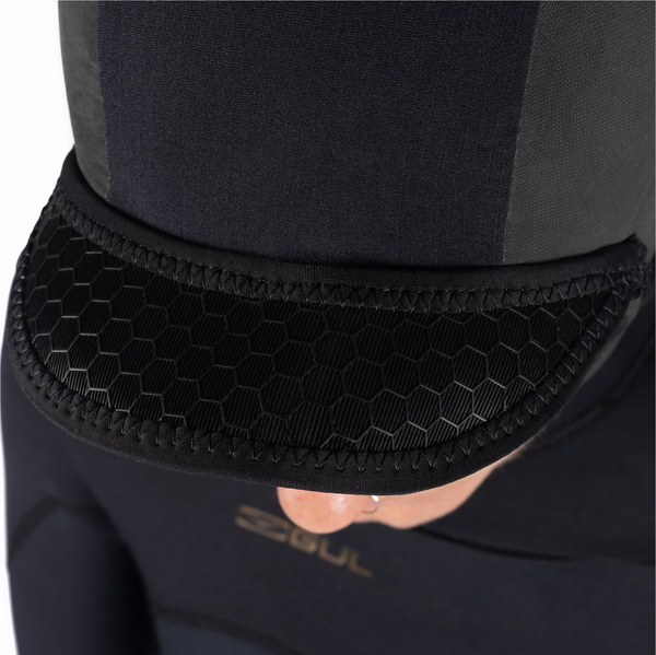 2024 Gul Womens Viper 6/5/4mm Chest Zip Hooded Wetsuit VR1226/C2 - Black
